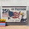 American 250 Years of Freedom Backdrop 1776-2026 American 250 Anniversary Party Decoration 250th USA Independence Patriotic Photo Booth Background for Independence Day 4th of July-3.6 x 6 Ft